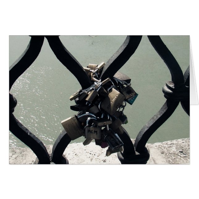 Love Lock Cards (Front Horizontal)