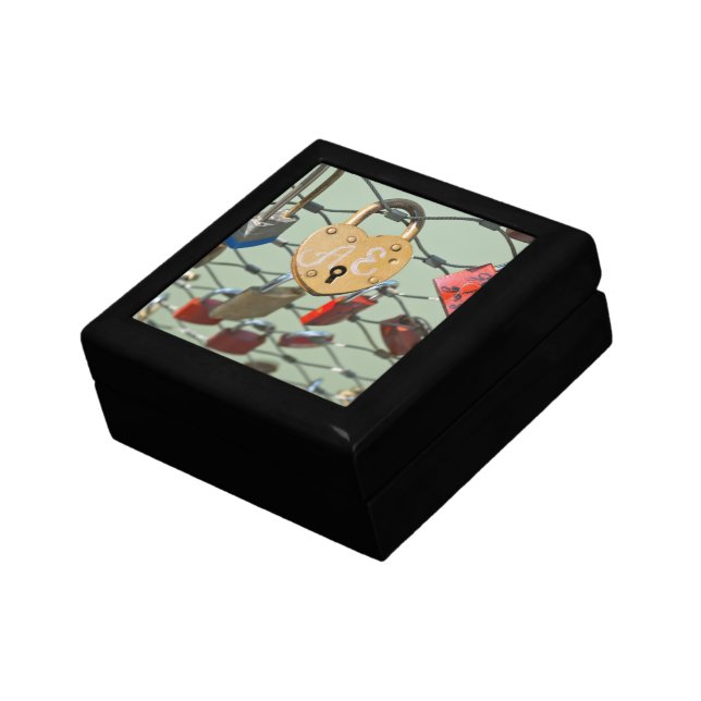 Love Lock Keepsake Box (Side)