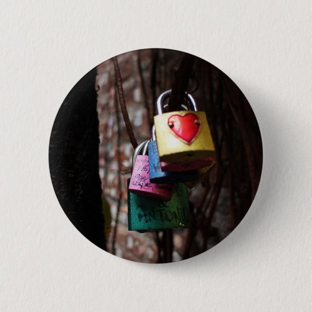 Love Locked Button (Front)