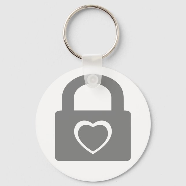love locked down. keychain (Front)