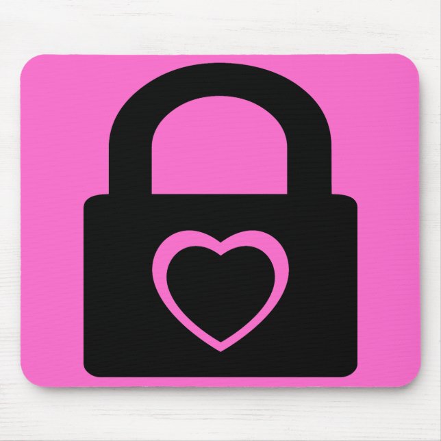 love locked down. mouse pad (Front)