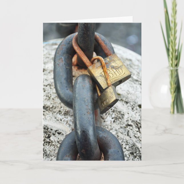 Love Locks Card (Front)