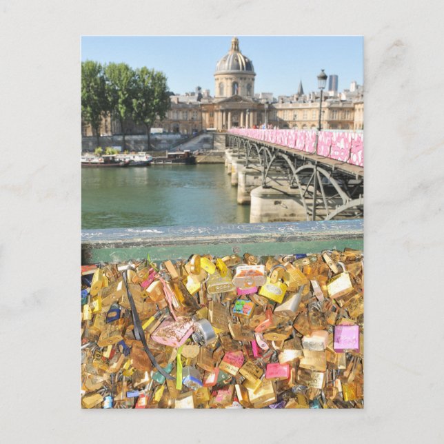 Love locks postcard (Front)