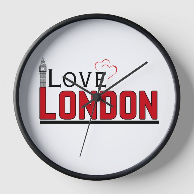 love london new wall clock designs 2025 (Front)