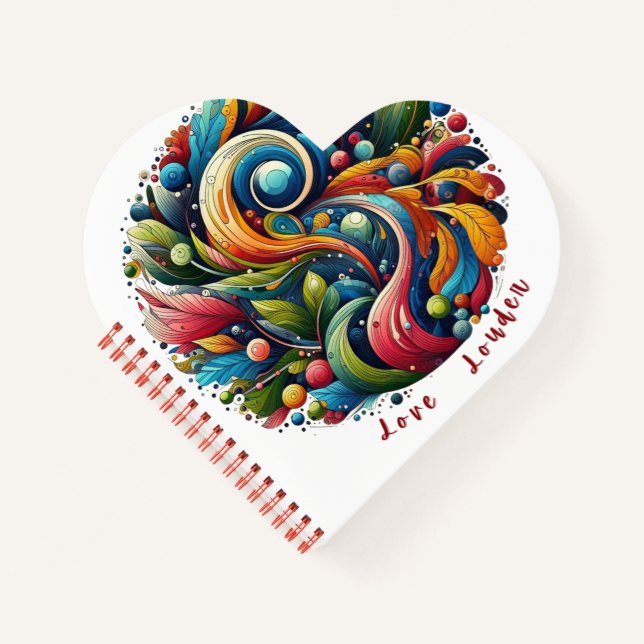 Love Louder Notebook (Front)