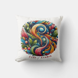 Love Louder Throw Pillow