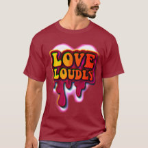 Love Loudly Colorful Lettering
