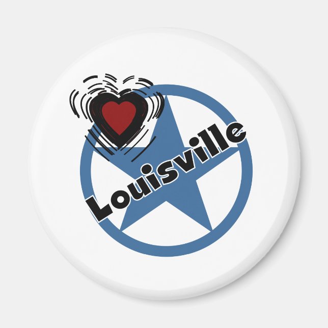 Love Louisville Magnet (Front)