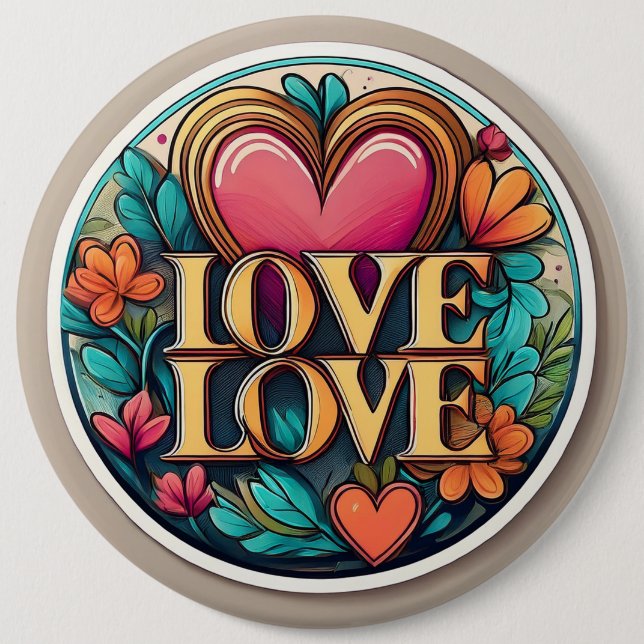Love love button (Front)