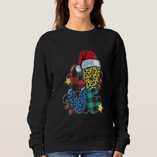 Love Love Christmas Christmas Tree Christmas Time Sweatshirt