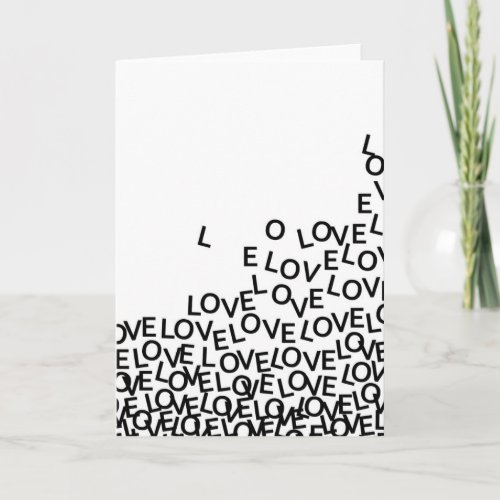 love love love holiday card