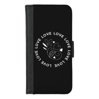 Love Love Love iPhone 8/7 Wallet Case