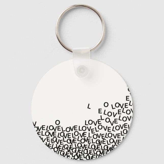 love love love keychain (Front)