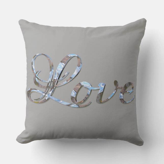 Love Love Love Pillow (Front)