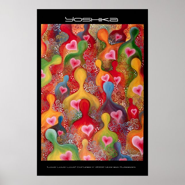 "Love Love Love" Print (Front)