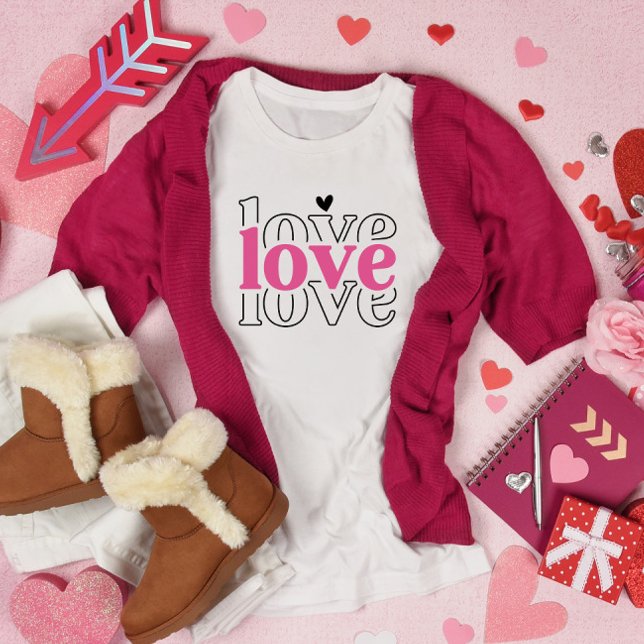 Love Love Love Valentine's Day T-Shirt (Creator Uploaded)