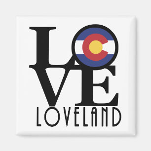 LOVE Loveland Colorado Magnet