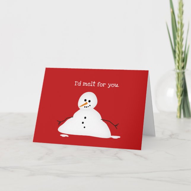 Love Lover Spouse Partner Holiday Christmas Card (Front)