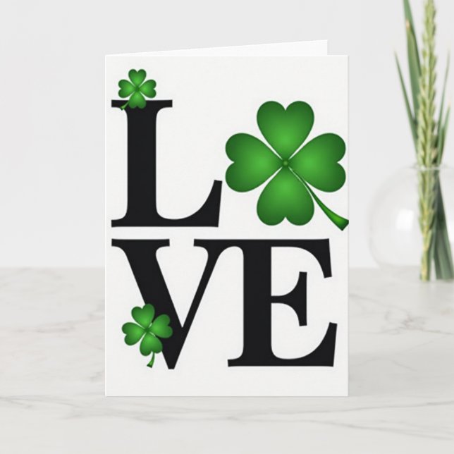 Love Luck For Partner Card (Front)