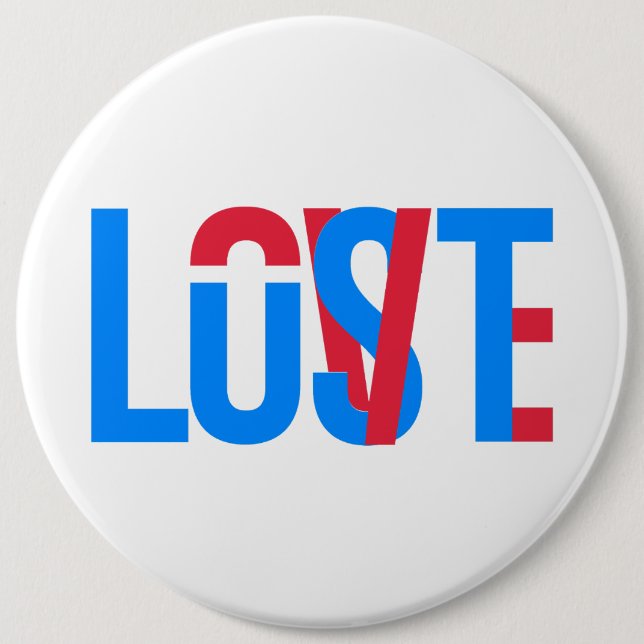 Love, Lust, Lost  Button (Front)