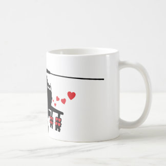 Love Machine Attack Chopper Coffee Mug