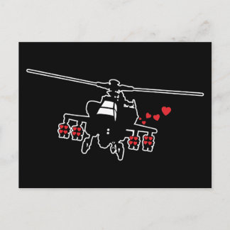 Love Machine Attack Chopper Postcard