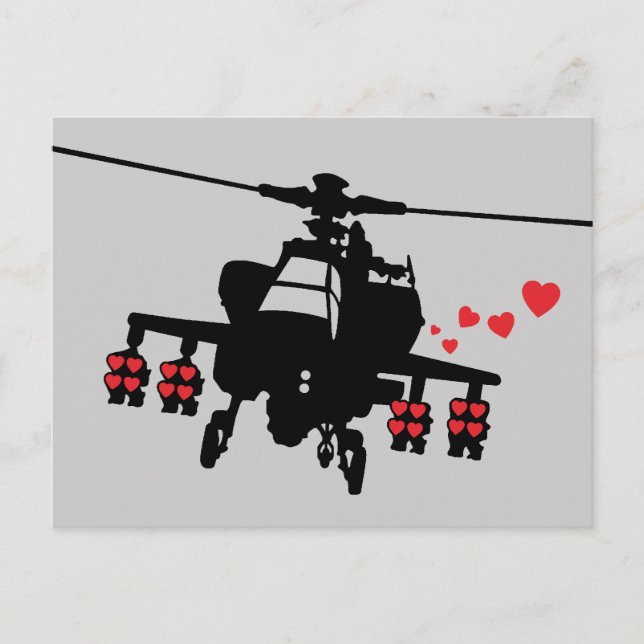 Love Machine Attack Chopper Postcard (Front)