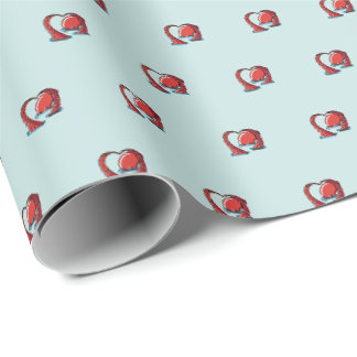 love machine wrapping paper