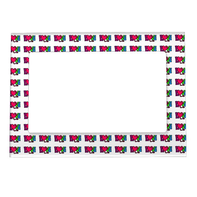 Love  magnetic frame (Front)
