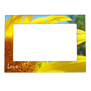 Love Magnetic Photo Frames Summer Sunflower