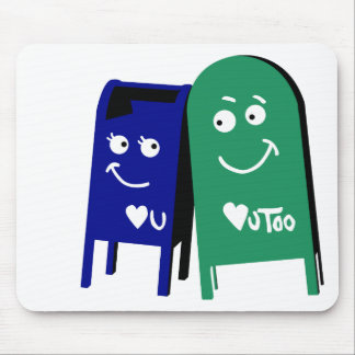 love mailboxes : i love you mouse pad