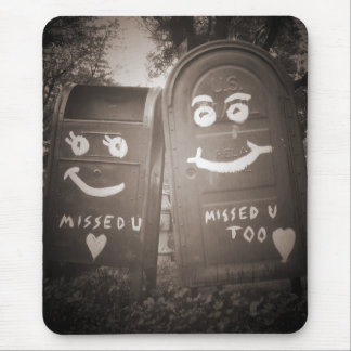 love mailboxes : i missed you mouse pad