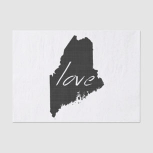 Love Maine Tissue Paper