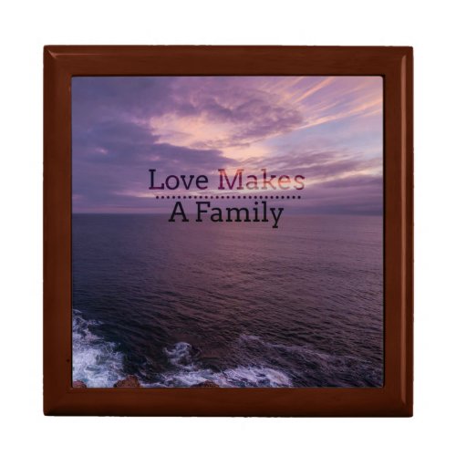 Love Makes a Family Adoption _ Foster Care Gift Box