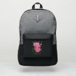 Love Makes Everything Grow – Floral Heart Port Authority® Backpack<br><div class="desc">Where love blooms, life follows. This stunning floral artwork combines an anatomical heart with blooming pink roses — a beautiful reminder that love is the force that makes everything grow. Painted in a soft, romantic watercolor style, it blends realism and emotion perfectly. Ideal for wall art, apparel, or gifts for...</div>