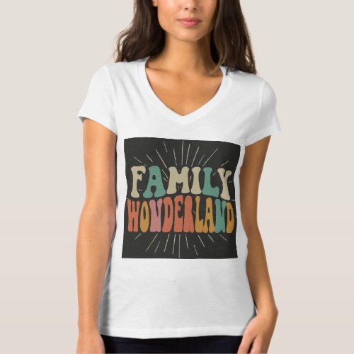 Love Makes the Family Highlights the emotionalbond T_Shirt
