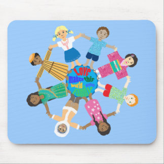 Love makes this world one family mouse pad