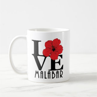 LOVE Malabar 11oz Red Hibiscus Coffee Mug