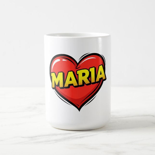 Love Maria Coffee Mug (Center)