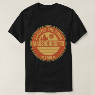 Love Massachusetts - Cute MA State Gift  T-Shirt