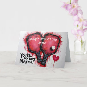 Love Match Rally💘 Valentine's  Card