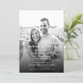 Love Maternity Photo Couples Baby Shower Invitation (Standing Front)