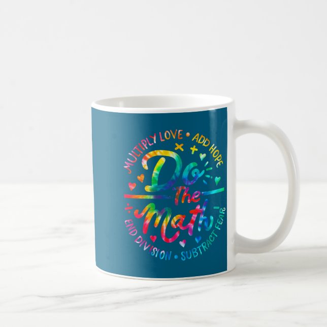 Love Math Multiply Add Hope Math Coffee Mug (Right)