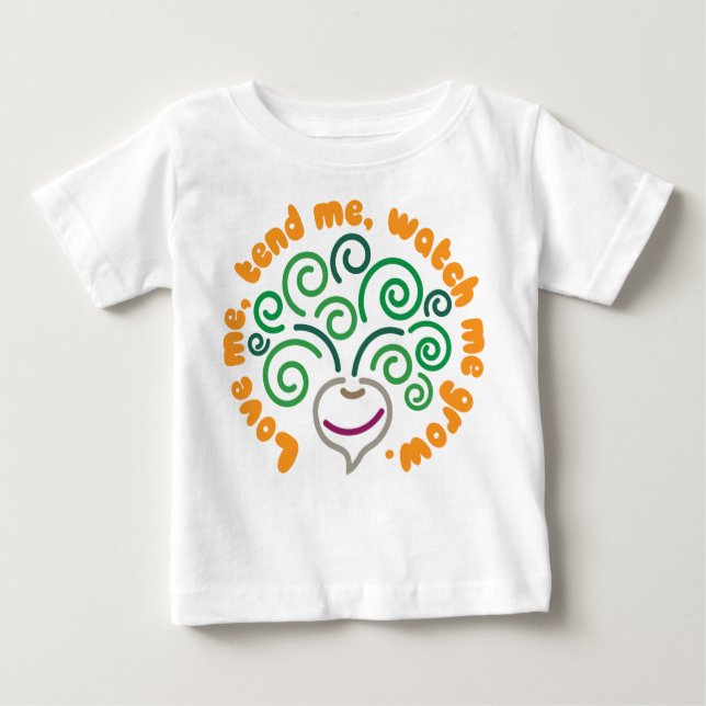Love Me Baby Vegetable Shirt (Front)