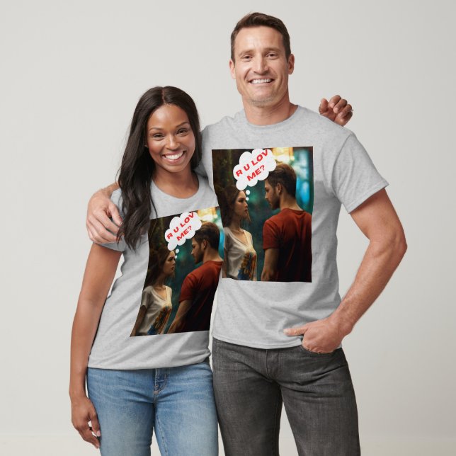 Love Me customize premium classic design T-shirts (Unisex)