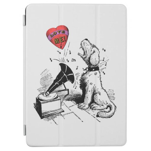 Love Me Heart dog     iPad Air Cover