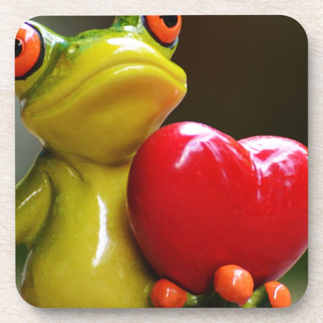 Love Me....I'm Lonley Drink Coaster (Front)