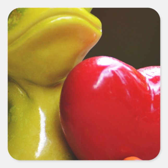 Love Me....I'm Lonley Square Sticker (Front)