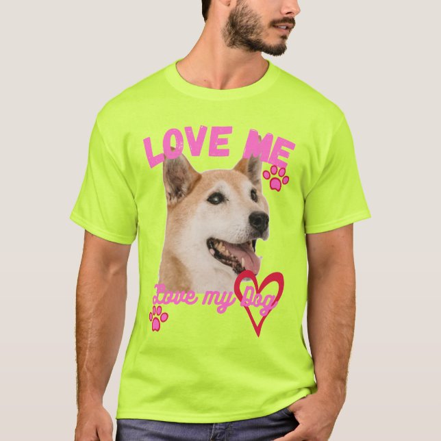Love Me Love My Dog Athletic Tee | True Classic  (Front)