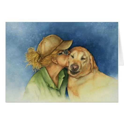 Love me, Love my Dog Cards (Front Horizontal)